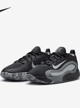 Nike/耐克正品2024夏季儿童轻盈缓震运动篮球鞋FN4384-001