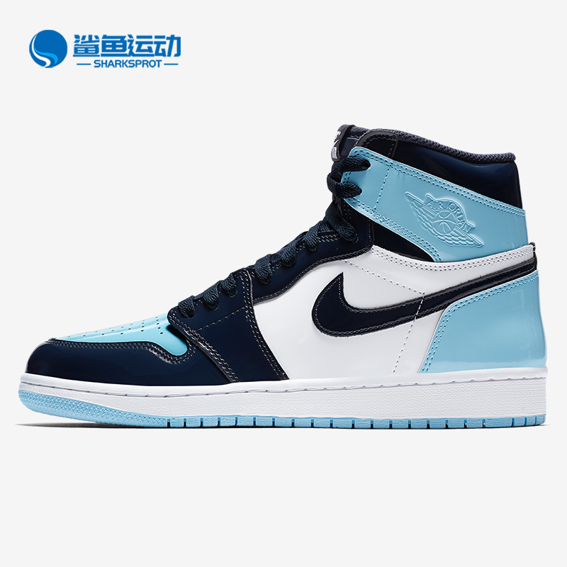 Nike/耐克正品Air Jordan 1 ASG AJ1 全明星漆皮北卡蓝CD0461-401