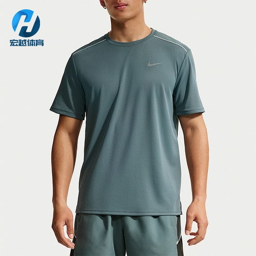 Nike/耐克正品Dri-Fit男士印花透气简约短袖T恤IF2083-382