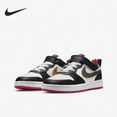 耐克正品 DJ0041 COURT LOW Nike SE1儿童休闲板鞋 BOROUGH 100