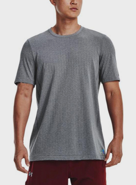 UA/安德玛正品Rush Seamless SS男士训练宽松短袖T恤1373724-012