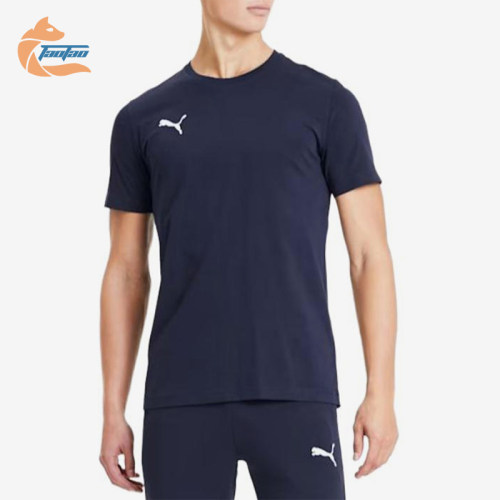 Puma/彪马正品男士休闲徽标印花圆领套头短袖T恤656986-06