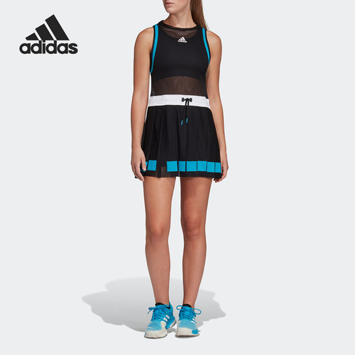Adidas/阿迪达斯正品新款女士网球运动连衣裙三件套DP0266