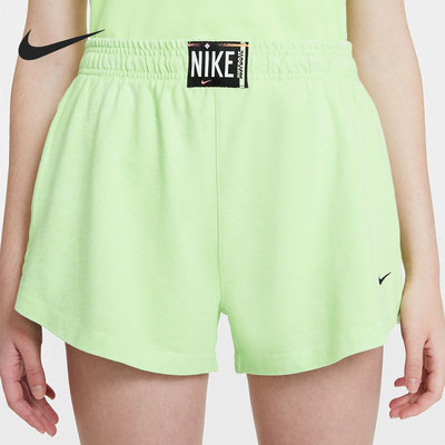 Nike/耐克正品 SPORTSWEAR 女子高腰运动休闲短裤 CZ9858-358