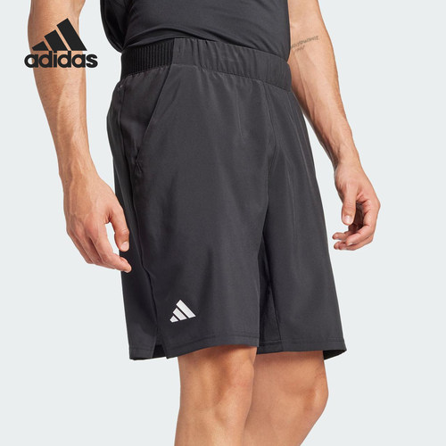 Adidas/阿迪达斯正品2025新款男士梭织透气运动短裤JG0994