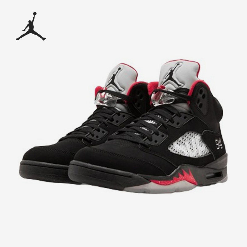 Nike/耐克正品男士抽绳减震防滑高帮复古篮球鞋824371-001