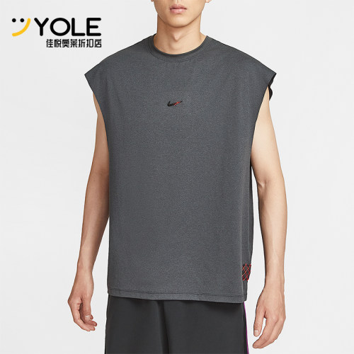Nike/耐克正品Dri-FIT 男士无袖篮球经典运动宽松背心HV1889-060