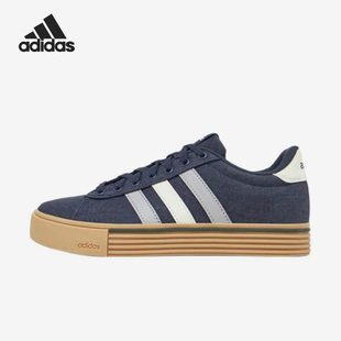 4.0男休闲耐磨低帮轻便板鞋 26夏DAILY JH6921 阿迪达斯正品 Adidas