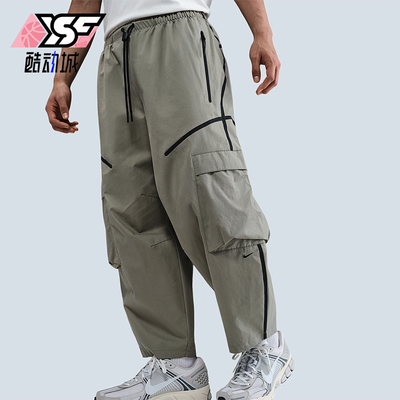 Nike/耐克正品2025 Tech男士运动宽松工装经典户外长裤HJ2951-320