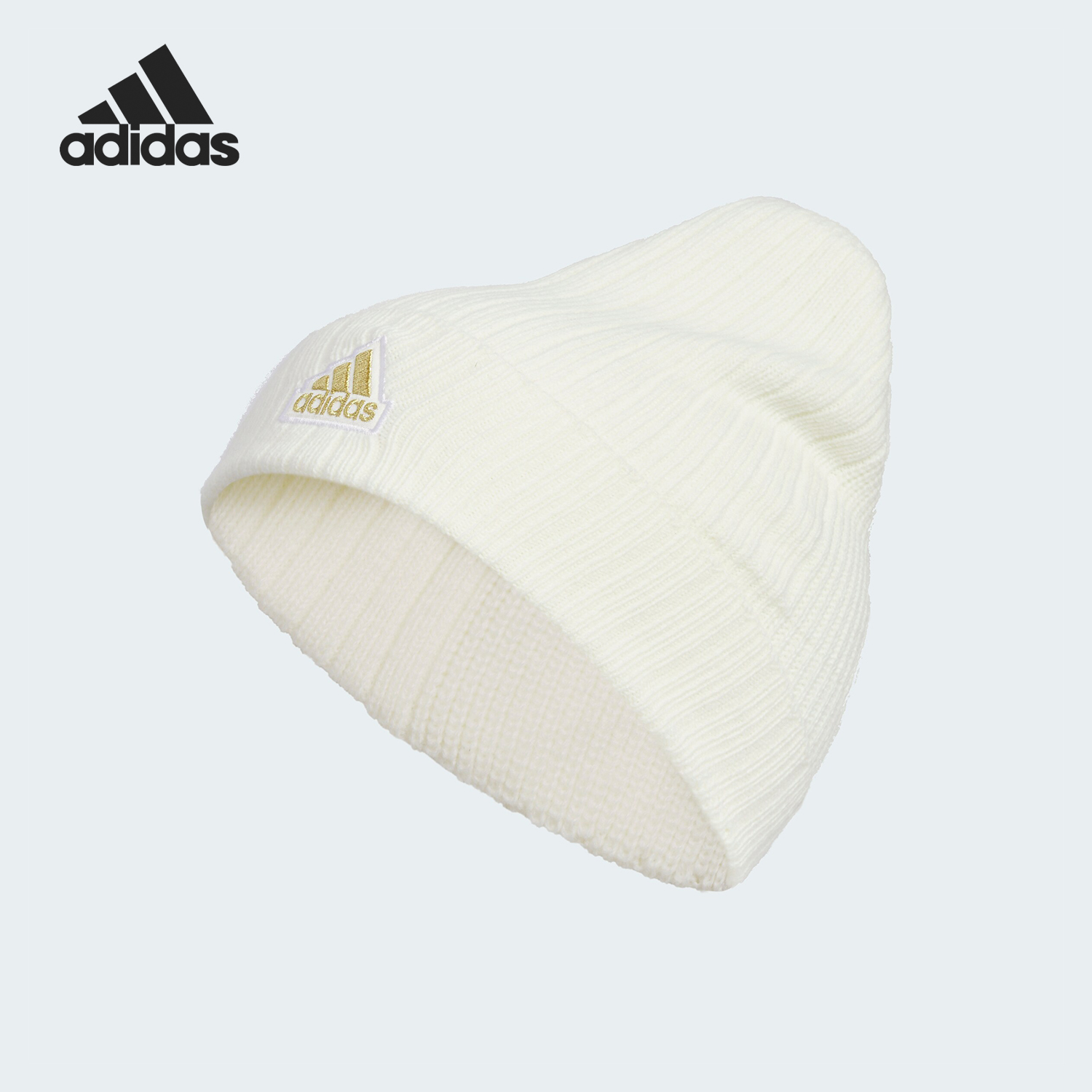 Adidas/阿迪达斯正品NEWY BEANIE男女新年款针织运动帽JF6583
