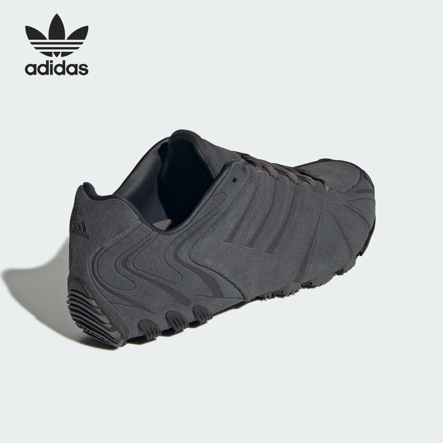 Adidas/阿迪达斯正品三叶草女士时尚千禧风系带休闲鞋JS1068
