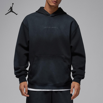 Nike/耐克正品JORDAN男士休闲针织连帽套头运动卫衣HQ8691-010