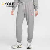 IQ3941 Nike 063 款 女士日常束脚针织印花长裤 耐克正品 2026春季