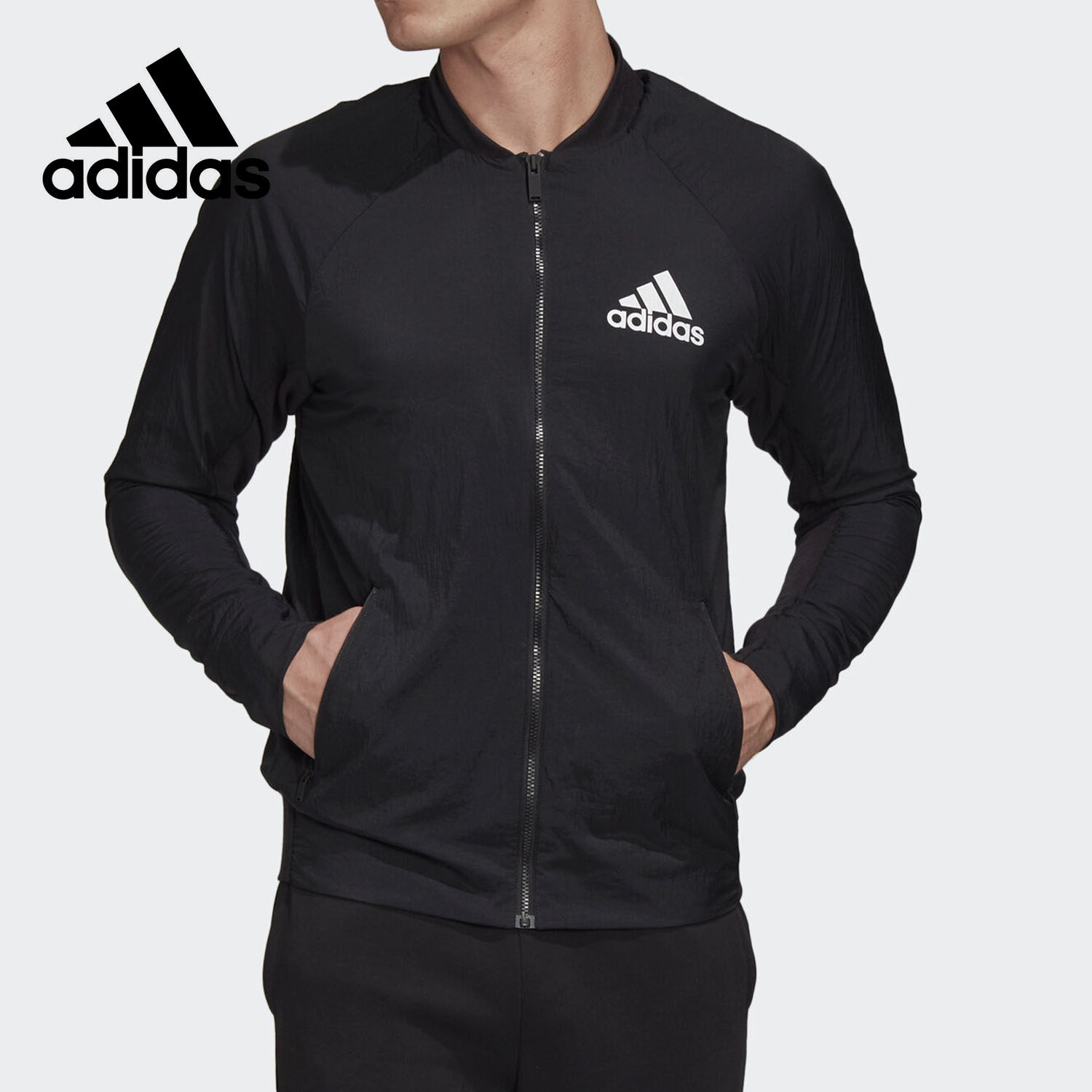 Adidas/阿迪达斯正品夏季新款男子休闲运动梭织外套 FI4684