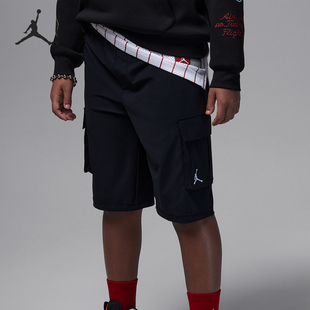 II3088 Nike 透气宽松短裤 JORDAN大童运动工装 010 耐克正品