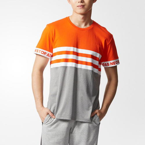 Adidas/阿迪达斯正品男子当季新款运动服短袖健身T恤CE1034