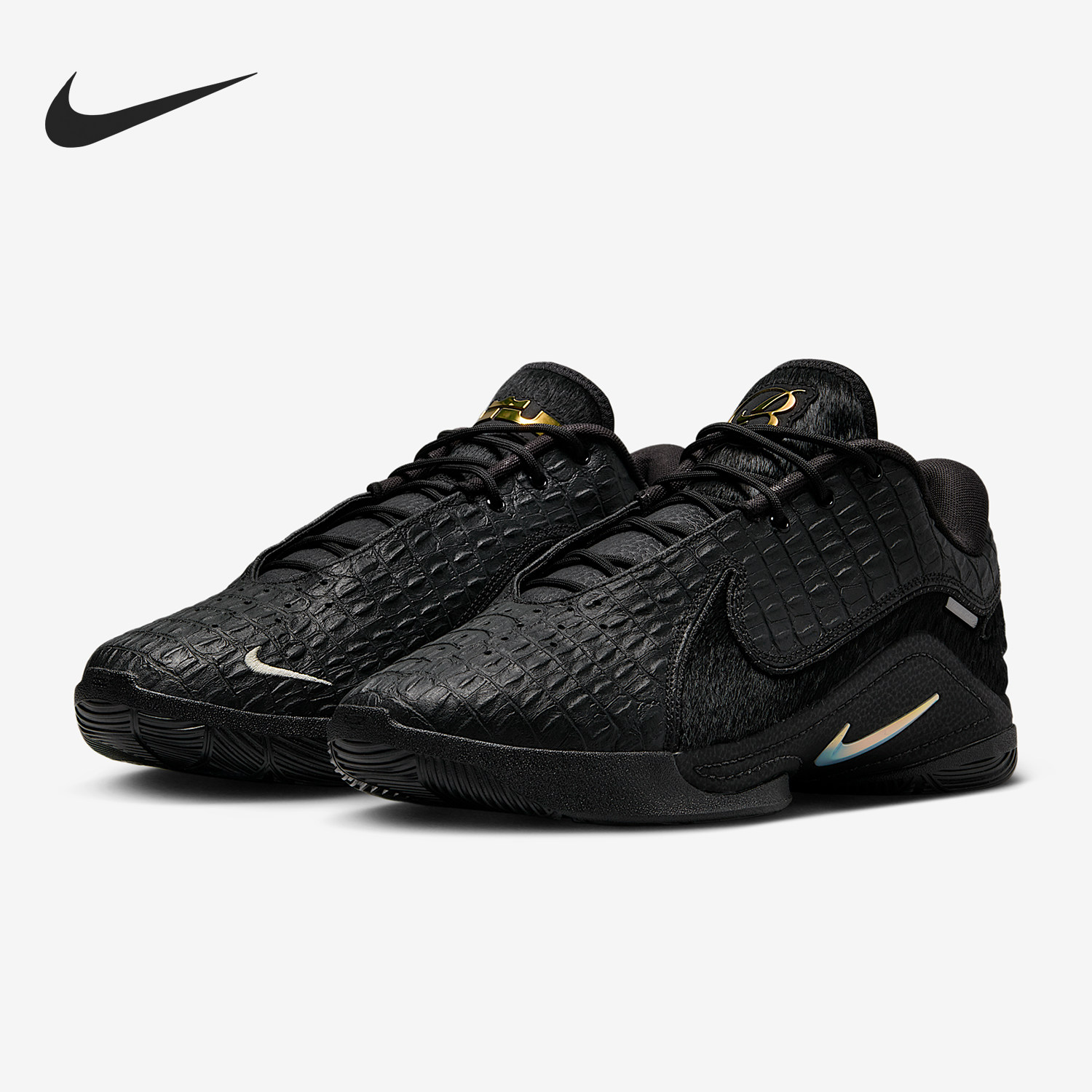 Nike/耐克正品JORDAN新款男黑金色实战赛场经典篮球鞋IB3865-001