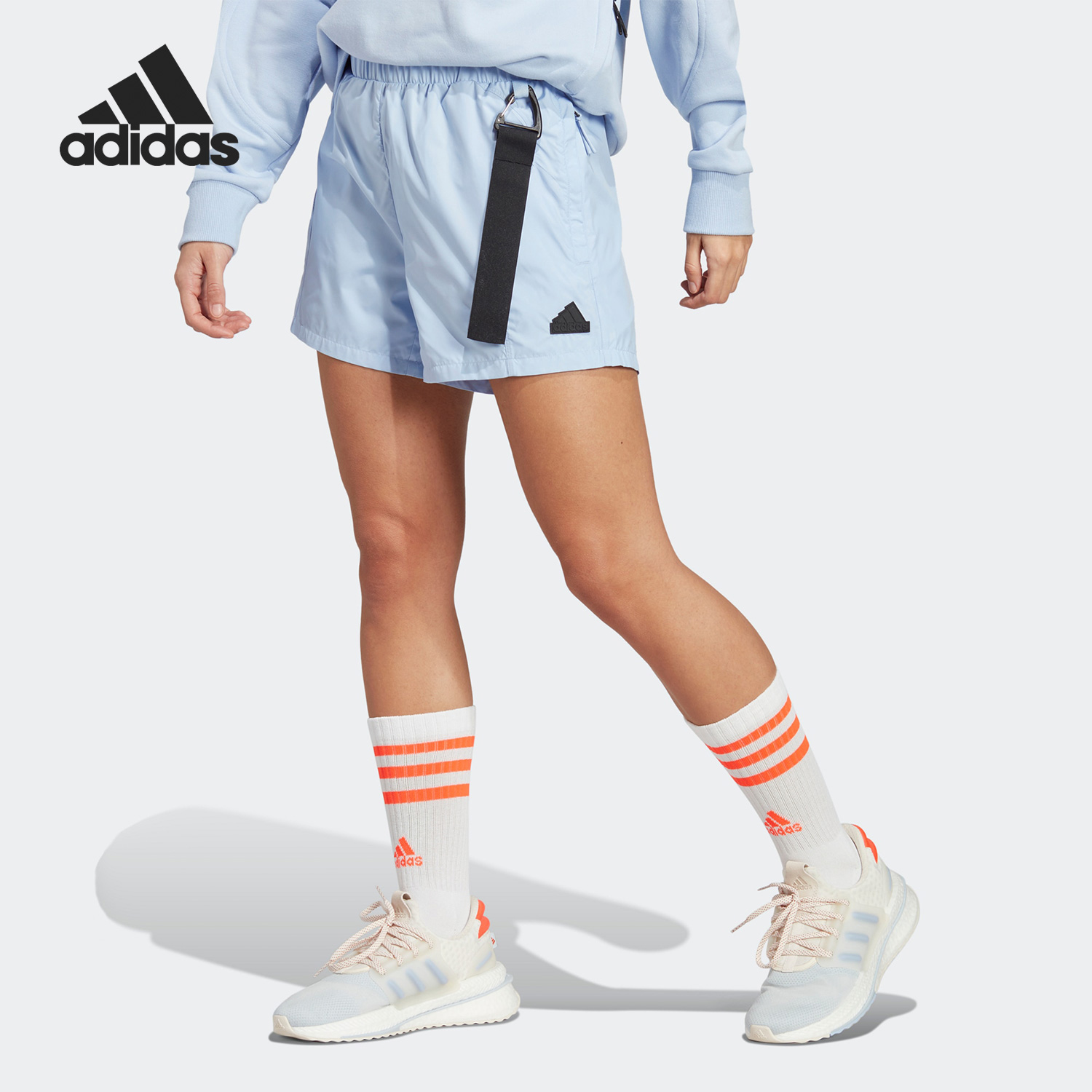 Adidas/阿迪达斯正品W ESC SHORT 女子运动休闲短裤IC0260
