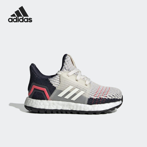 Adidas/阿迪达斯正品运动婴童低帮系带透气户外跑步鞋EF0937