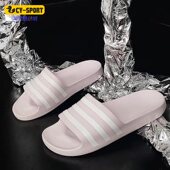 休闲一字拖鞋 Adidas EG1742 新款 女子沙滩鞋 阿迪达斯正品 夏季