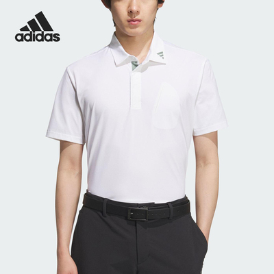 Adidas/阿迪达斯正品TWISTKNIT男士运动经典高尔夫POLO衫JE8331