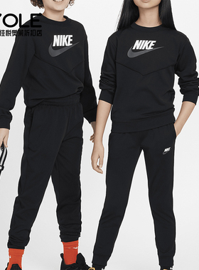 Nike/耐克正品Sportswear大童加绒耐穿圆领套装FD3090-010