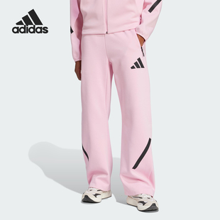 JC5410 26夏女士宽松系带柔软运动长裤 Adidas 阿迪达斯正品