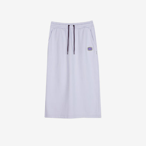 Skechers/斯凯奇正品秋季新款女子时尚高腰针织休闲半身裙