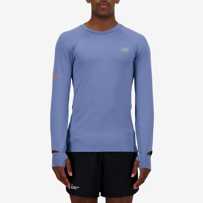 New Balance新百伦正品NYC Marathon男透气长袖T恤MT33284M-MYL