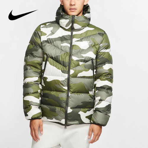 Nike/耐克正品男子冬季保暖连帽休闲运动羽绒服 BV4764