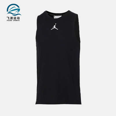 Nike/耐克正品Jordan Air男士运动圆领透气篮球背心T恤CZ7851-010