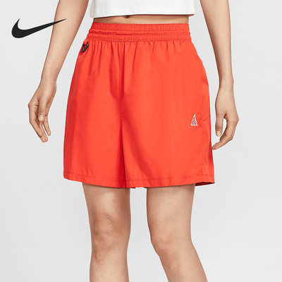 Nike/耐克正品2025夏季款女士宽松梭织户外短裤HJ0264-633
