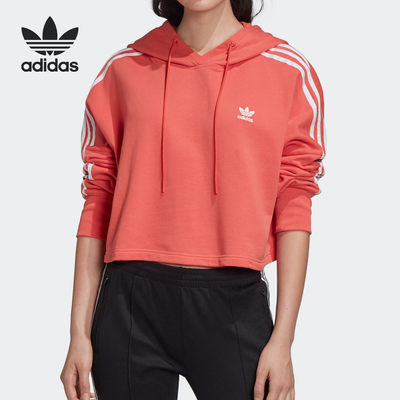 Adidas/阿迪达斯正品 三叶草当季新款女子运动套头卫衣 FM3274
