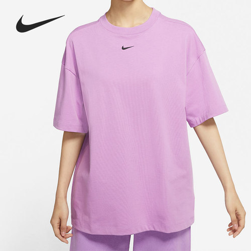 Nike/耐克正品女子宽松透气圆领休闲运动短袖T恤 DC5427-591