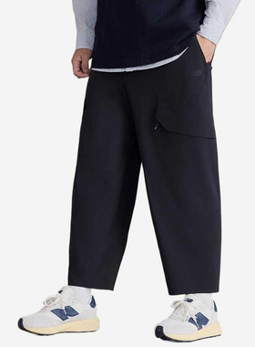 New Balance/NB正品2025新款男女宽松休闲梭织长裤NTE39051-BK
