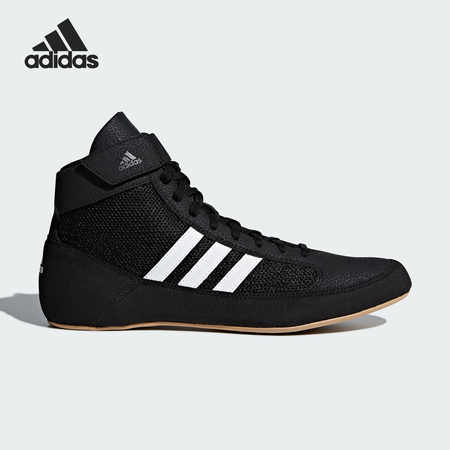 Adidas/阿迪达斯正品HVC男士经典网眼布摔跤高帮训练运动鞋AQ3325