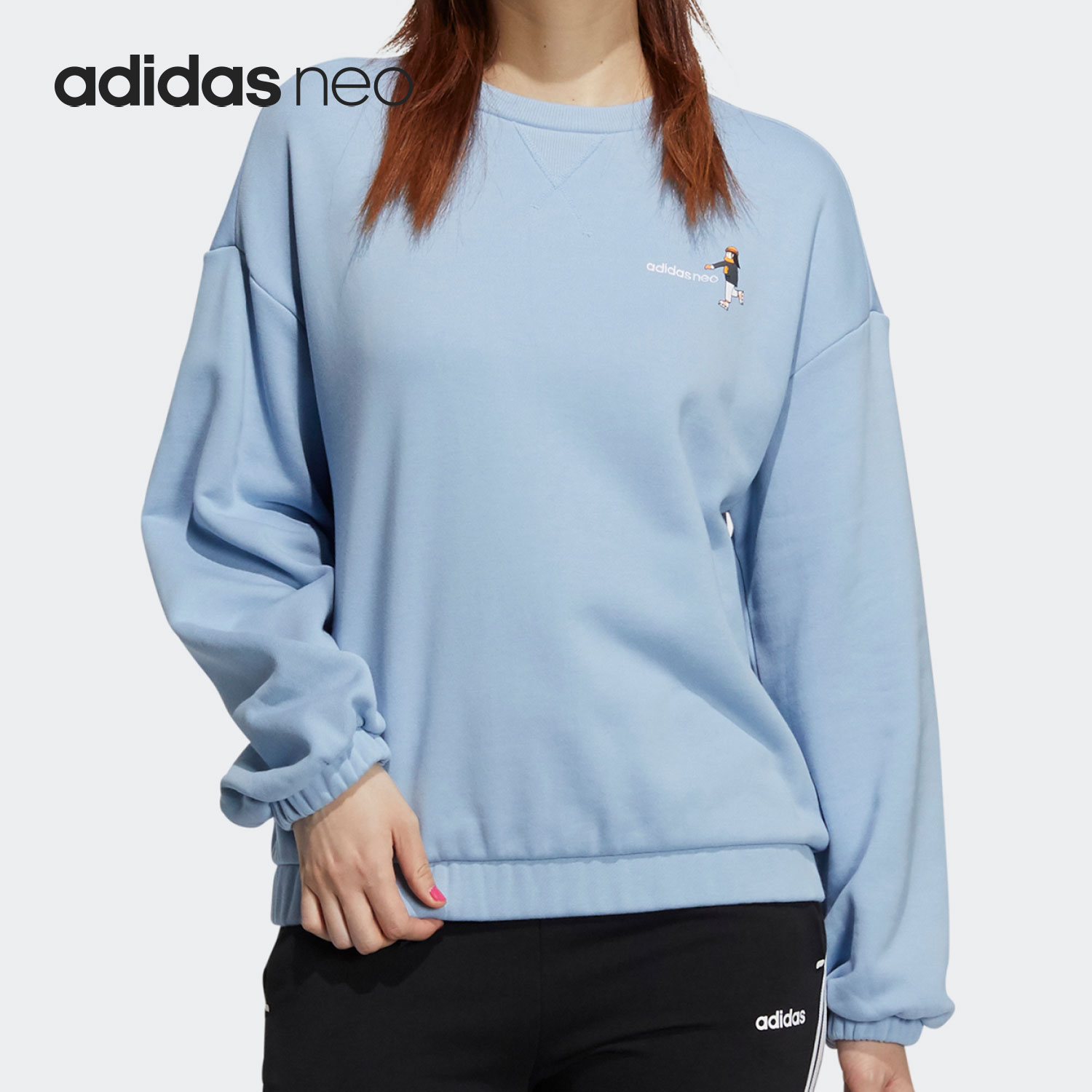Adidas/阿迪达斯女子圆领卫衣