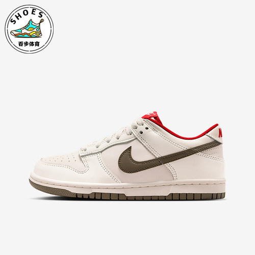 Nike/耐克正品Dunk Low GS女子大童系带耐磨低帮运动鞋IQ9793-020