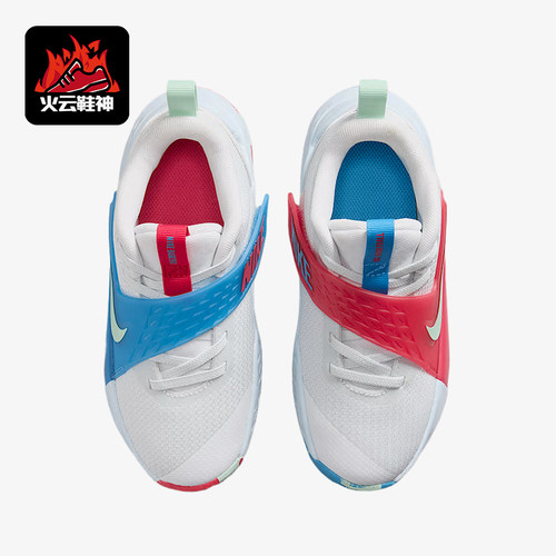 Nike/耐克正品Team Hustle D 12小童缓震篮球鞋IM7807-100