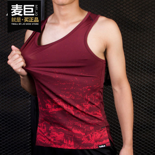 Nike/耐克正品LEBRON詹姆斯男子新款薄篮球排汗运动背心T恤848540