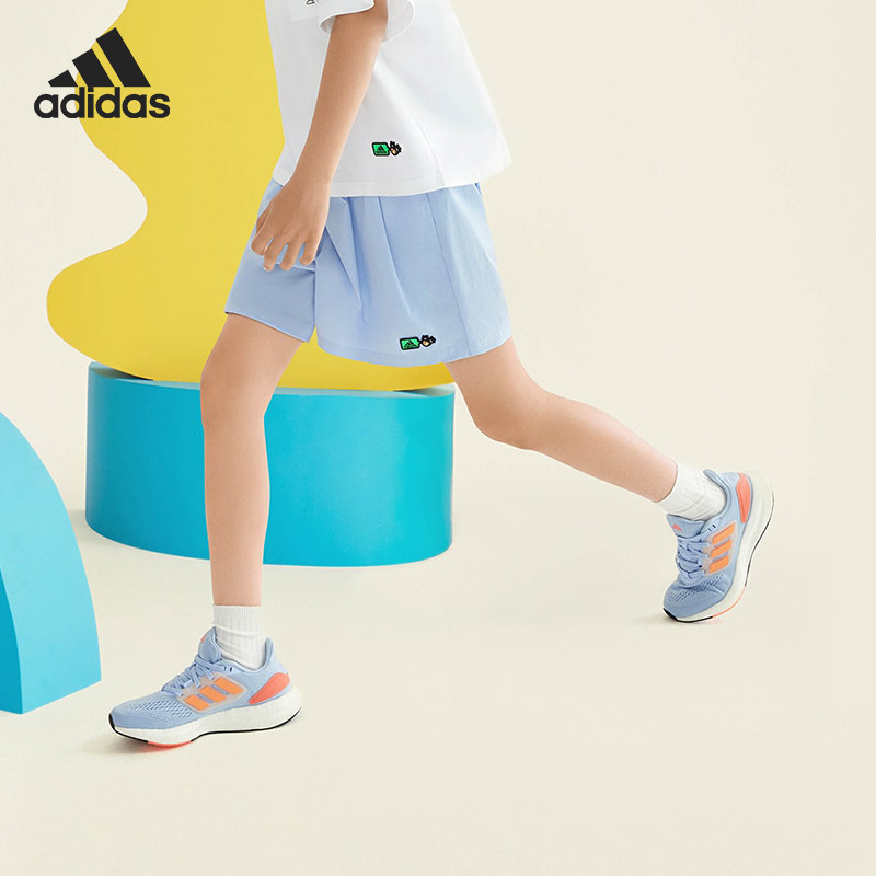 Adidas/阿迪达斯正品2023夏季新款大小童梭织运动短裤IN3276,童装/婴儿装/亲子装,裤子,淘宝优惠券,粉丝福利购,淘宝优惠卷
