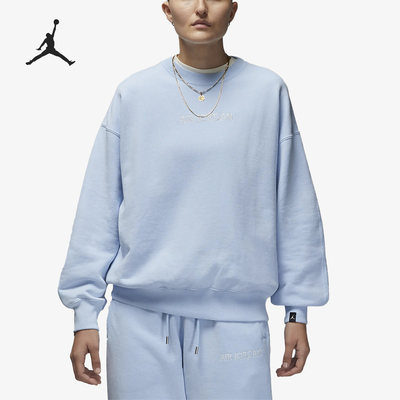 Nike/耐克正品Air Jordan Wordmark女子卫衣套头衫DV6470-411