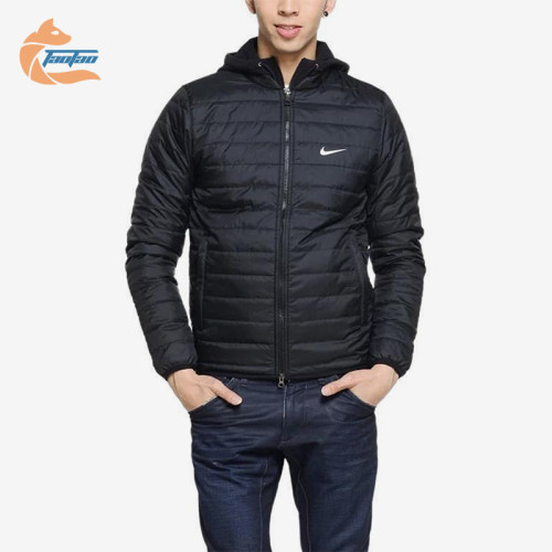 Nike/耐克正品秋冬男士保暖运动休闲户外经典连帽棉服484526-010