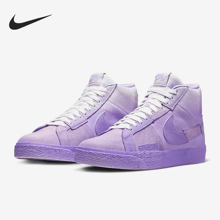 Nike/耐克正品SB Blazer Zoom男女运动高帮板鞋DR9087-555