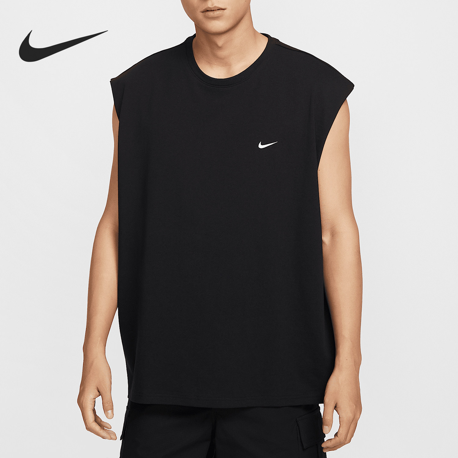 Nike/耐克正品26夏男女跑步训练经典无袖背心T恤II1856-010