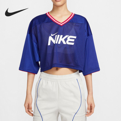 Nike/耐克正品当季新款女士透气短款T恤 HF6288-455