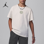 Nike 133 T恤HJ8055 耐克正品 JORDAN大童印花针织透气圆领短袖