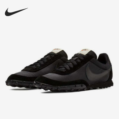 Nike耐克正品Waffle Racer 17男子防滑系带运动休闲鞋AA9709-001