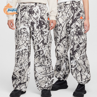 耐克男女时尚梭织宽松印花长裤