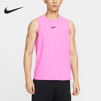 Nike/耐克正品Dri-FIT男士套头运动透气训练T恤背心HM6725-675